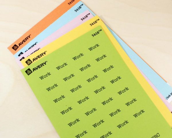 Flat Sheet A4 Labels