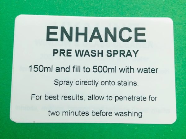 Enhance Pre Wash Spray