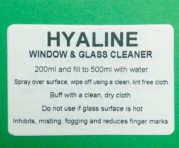 Hyaline Window & Glass Cleaner