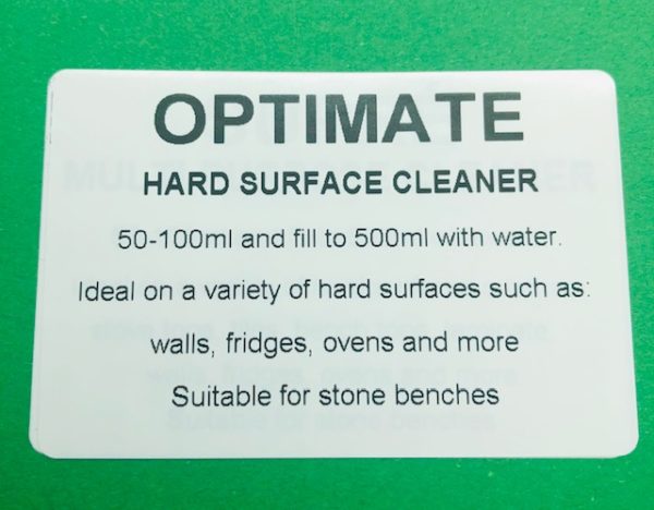 Optimate Hard Surface Cleaner